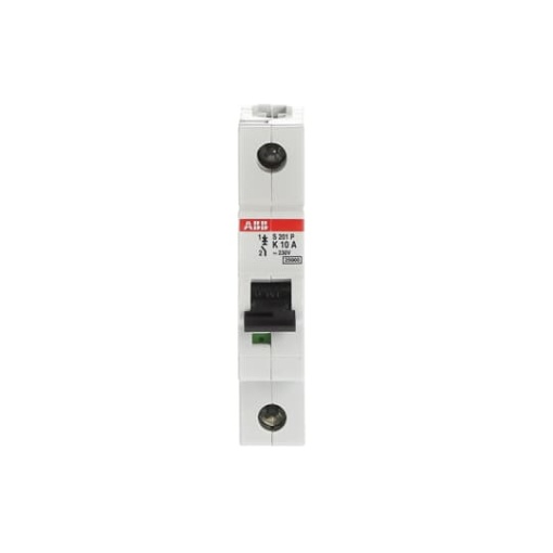 S201P-K10 Miniature Circuit Breaker - 1P - K - 10 A