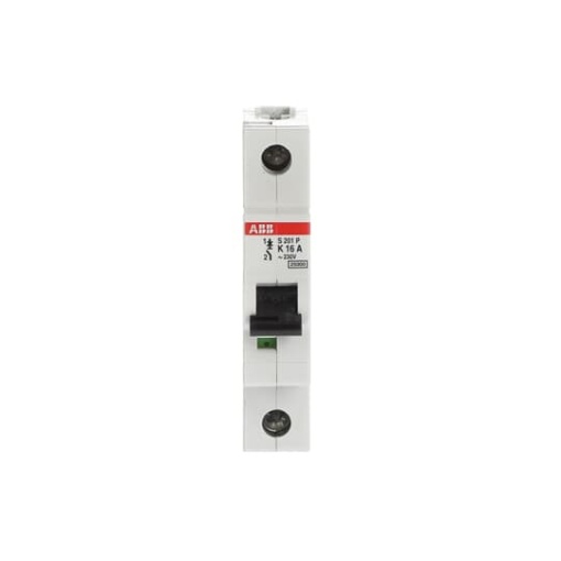 S201P-K16 Miniature Circuit Breaker - 1P - K - 16 A
