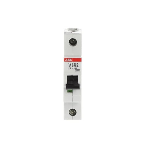 S201P-Z16 Miniature Circuit Breaker - 1P - Z - 16 A