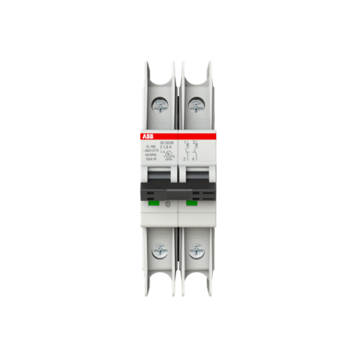 Miniature Circuit Breaker - SU200M - 2P - 1.6 A - Z - 400 V AC 11.2 kA