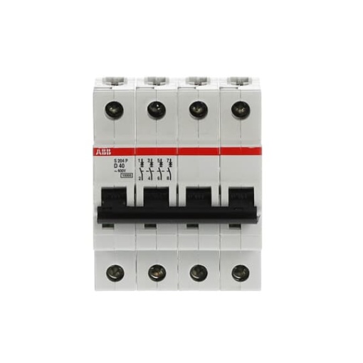 S204P-D40 Miniature Circuit Breaker - 4P - D - 40 A