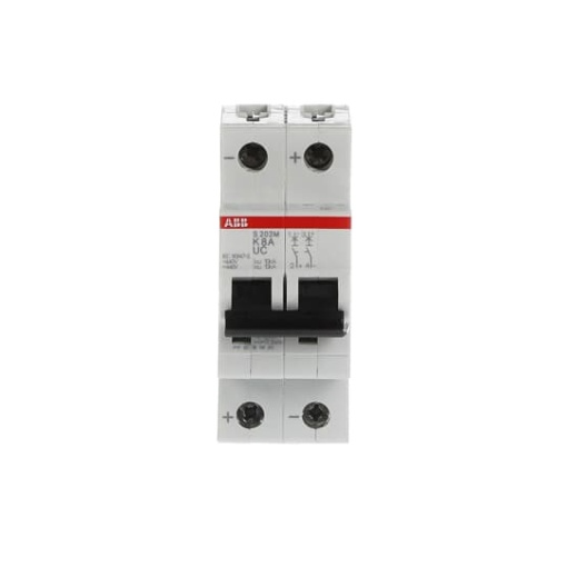 Miniature Circuit Breaker - S200MUC - 2P - 8 A - K - AC 10 kA