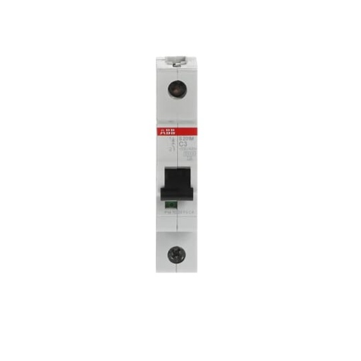 Miniature Circuit Breaker - S200M - 1P - 3 A - C - AC 10 kA