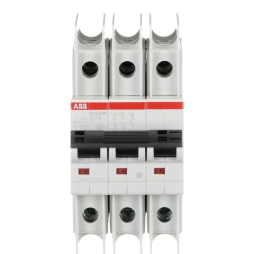 Miniature Circuit Breaker - SU200M - 3P - 7 A - Z - 400 V AC 11.2 kA