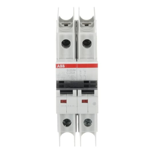 Miniature Circuit Breaker - SU200M - 2P - 25 A - C - 400 V AC 11.2 kA