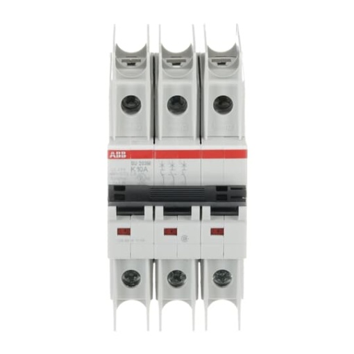 Miniature Circuit Breaker - SU200M - 3P - 10 A - K - 400 V AC 11.2 kA