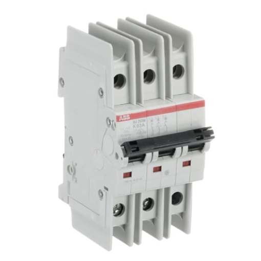 Miniature Circuit Breaker - SU200M - 3P - 63 A - K - 400 V AC 11.2 kA