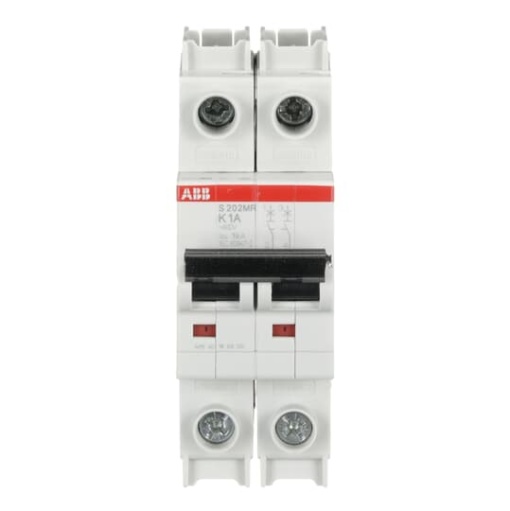 Miniature Circuit Breaker - S200MR - 2P - 1 A - K - 230 V AC 10 kA