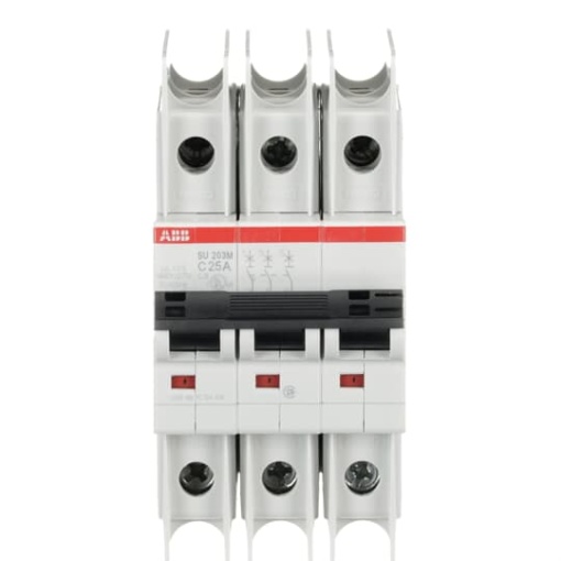 Miniature Circuit Breaker - SU200M - 3P - 25 A - C - 400 V AC 11.2 kA