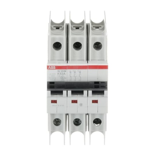 Miniature Circuit Breaker - SU200M - 3P - 63 A - K - 400 V AC 11.2 kA