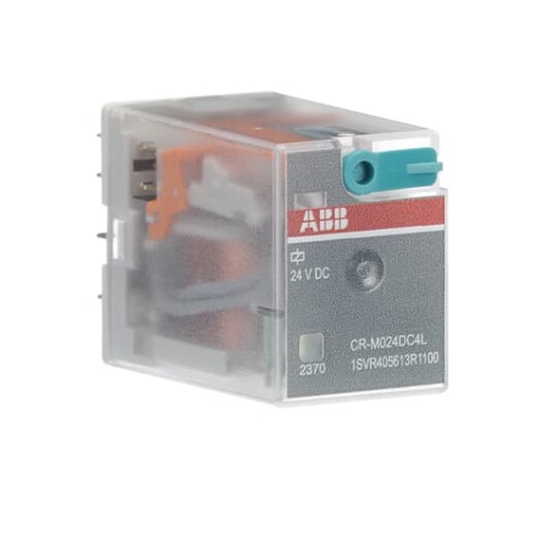 CR-M024DC4L Pluggable interface relay 4co, A1-A224VDC, 250V6A, LED