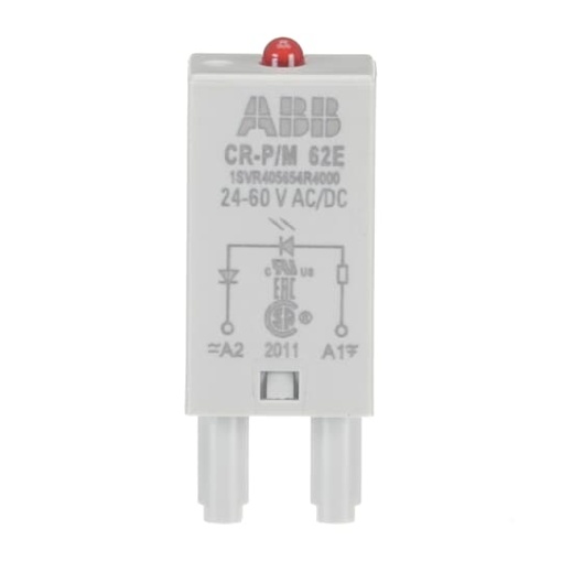 CR-PM 62E Pluggable module LED red, 24-60VACDC