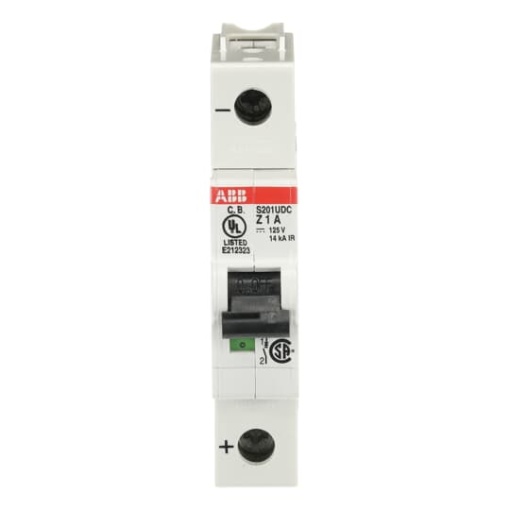 Miniature Circuit Breaker - S200UDC - 1P - 1 A - Z - 230 V AC 14 kA