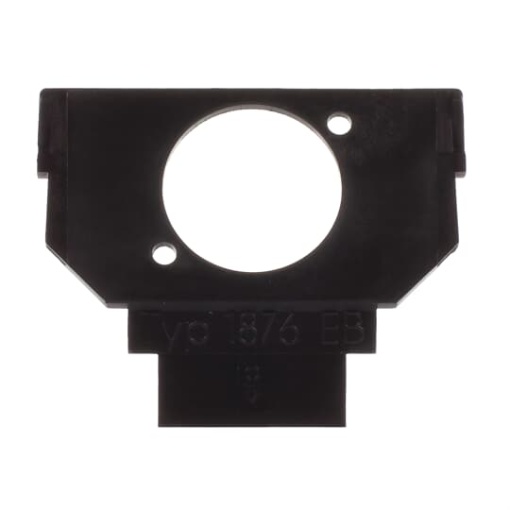 Socket Fixing Plate for XLR 2 gang anthracite