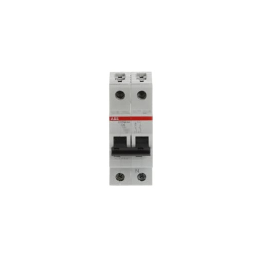 Miniature Circuit Breaker - S200M - 1PN - 6 A - C - AC 10 kA