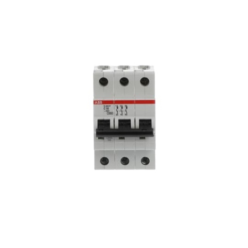 S203P-C50 Miniature Circuit Breaker - 3P - C - 50 A