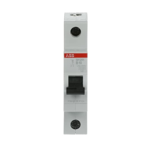Miniature Circuit Breaker - SH200 - 1P - 10 A - B - AC 6 kA