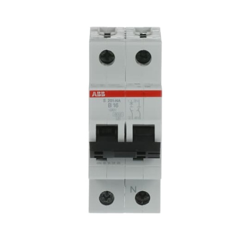 Miniature Circuit Breaker - S200 - 1PN - 16 A - B - AC 6 kA