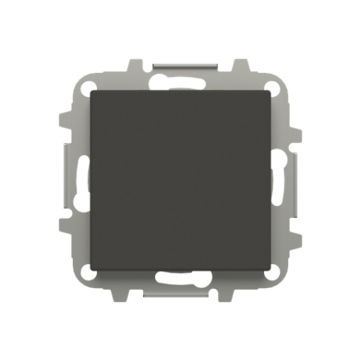 Cover Blind plate with Without imprint Black - Sky Niessen