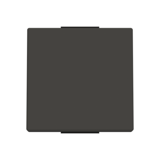 Rocker Without imprint for Switchpush button, Single rocker Black - Sky Niessen