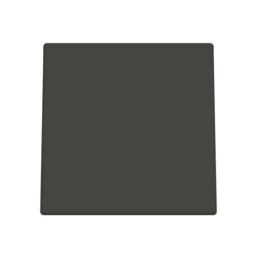 Cover plate Cable outlet with Without imprint Black - Sky Niessen