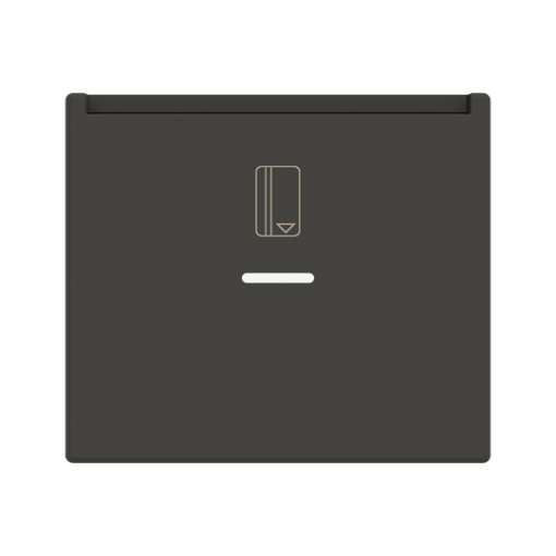 Rocker Without imprint for Switchpush button Hotel card Black - Sky Niessen