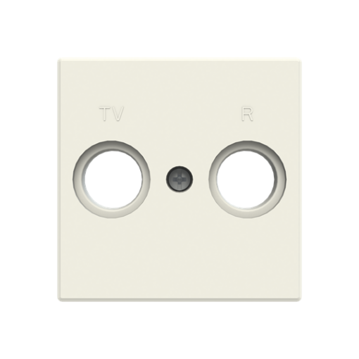 Cover plate SAT 1 gang White - Sky Niessen