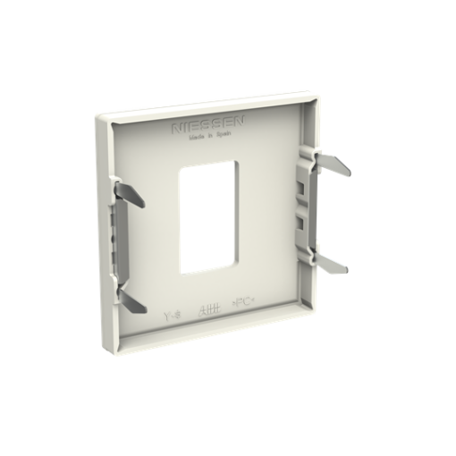 Cover plate VDI 1 gang White - Sky Niessen