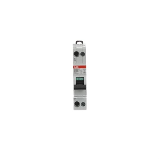 Miniature circuit breaker - SN201T - N Left - 1PN - 16 A - C - 230 V 3 kA