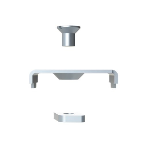 VMS mounting frame connection plate