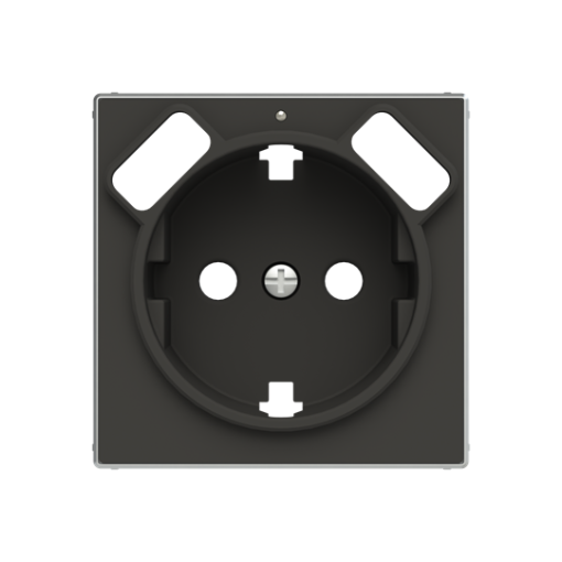 Cover socket outlet Without imprint Black - Sky Niessen