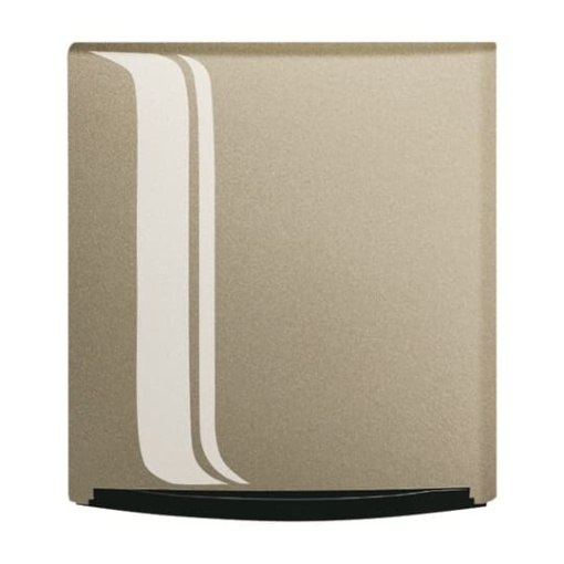 Cover Plate with Slider 1 gang palladium - Busch-Triton