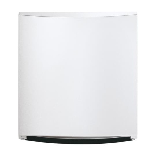 Cover Plate with Slider 1 gang aluminium silver - Busch-Triton