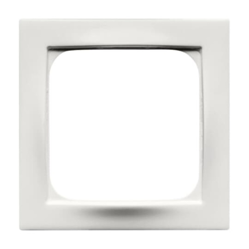 Cover plate 50x50 mm Telecommunication inserts alpine white - impuls