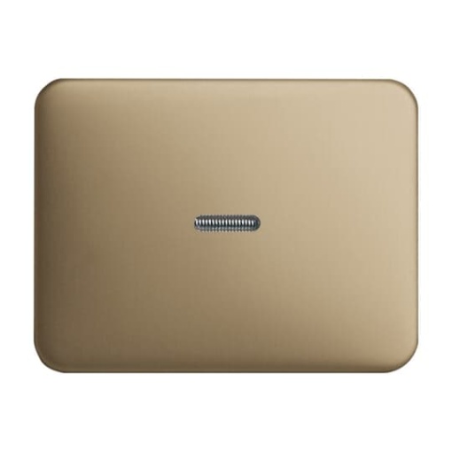 Rocker for Switchpush button, Single rocker bronze - alpha