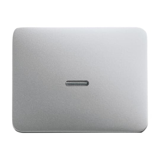 Rocker for Switchpush button, Single rocker titanium - alpha