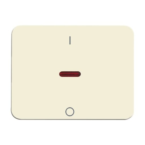 1788-22G Switch rocker with marking with small red spherical cap