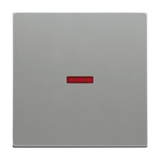 Rocker for Switchpush button, Single rocker grey metallic - Platform 63