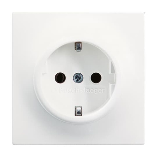 SCHUKO socket insert Safety Shutter studio white matt - impuls