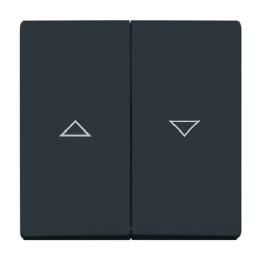 Rocker Symbol "arrows" for Venetian blind, Two-part rocker anthracite - Allwetter 44 IP 44