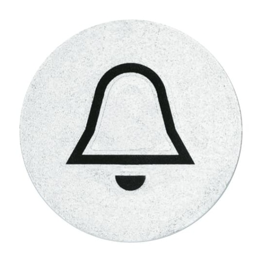 Braille Sticker with Symbol "bell"