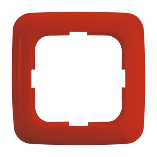 Cover frame 1-gang red - Reflex SI