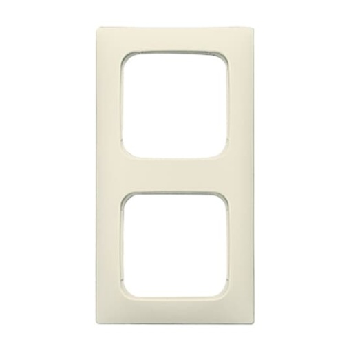 Cover frame 2-gang white - Busch-Duro 2000 SI Linear