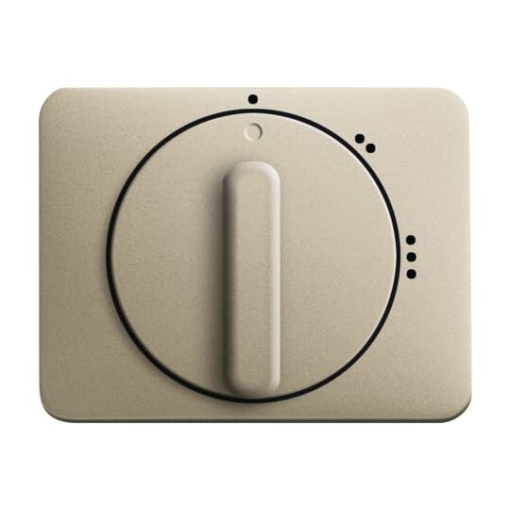 2542 DR02-260 Cover plate with rotary control, with marking