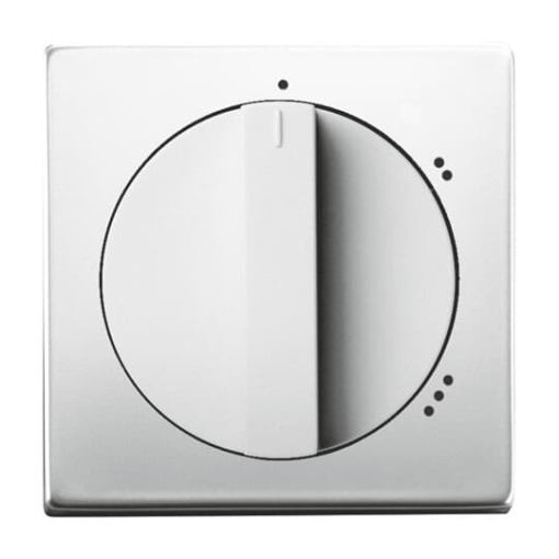 Cover plate with legend Symbol "1-2-3" for Level switch, Turn button stainless steel - Pure Stainless Steel
