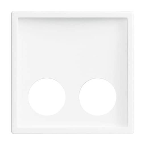 Cover plate Call unit studio white - Platform 63
