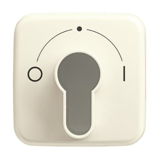 Cover plate with legend Characters 0 and 1 for Venetian blind, Key white - Busch-Duro 2000 SI