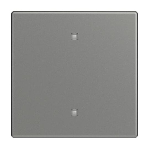 Rocker for Switchpush button Single rocker grey metallic - Platform 63