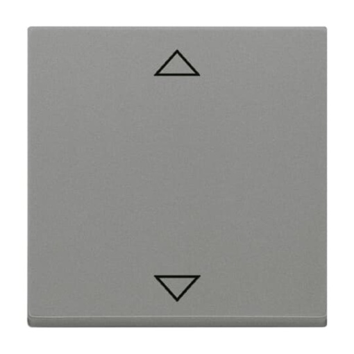 Control Element Symbol "arrows" for Venetian blind grey metallic - Platform 63