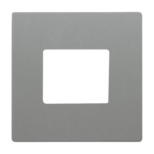 Cover Plate for Proximity switch grey metallic - 63x63